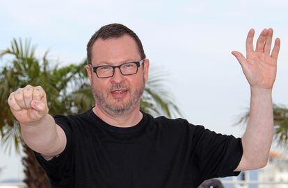 Danish director Lars von Trier at the 64th Cannes Film Festival.