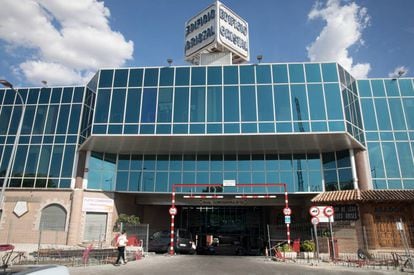 The building where Caberera’s body was found.