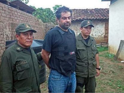 Wanted Peruvian businessman Martín Belaunde Lossio after being captured in Bolivia on Thursday.