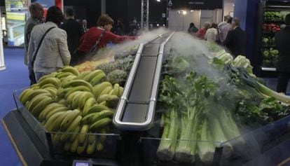 A system to keep fruit and vegetables fresh at Alimentaria.