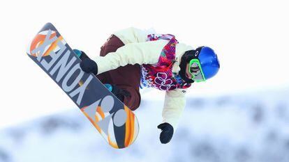 Queralt Castellet of Spain competes in the Snowboard Women&#039;s Halfpipe Qualification Heats on day five of the Sochi 2014 Winter Olympics.