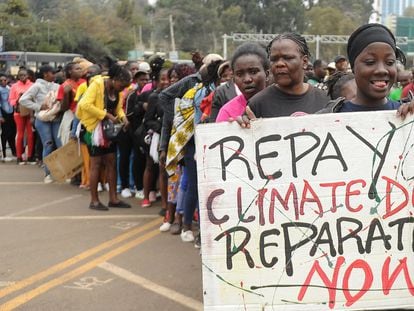 Protesters in Nairobi, Kenya, September 4, 2023.