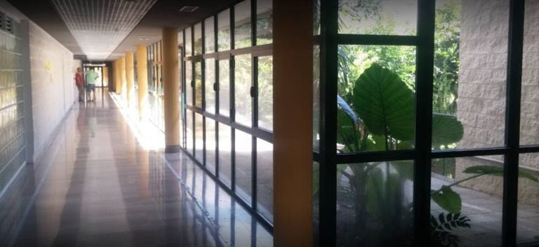 The General Hospital in La Palma.