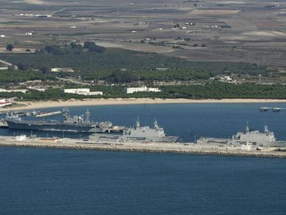 Rota naval base.