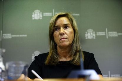 Ana Mato, who resigned on Wednesday from her role as Spain’s health minister.