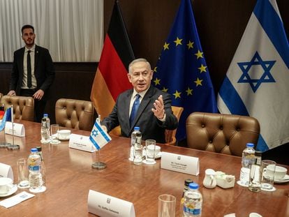 Israeli Prime Minister Benjamin Netanyahu on Sunday in Jerusalem.