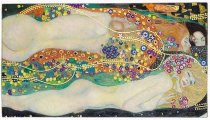Gustav Klimt's ‘Water Serpents II'