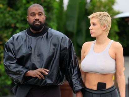Kanye West and Bianca Censori, in Los Angeles (California), last May 13.