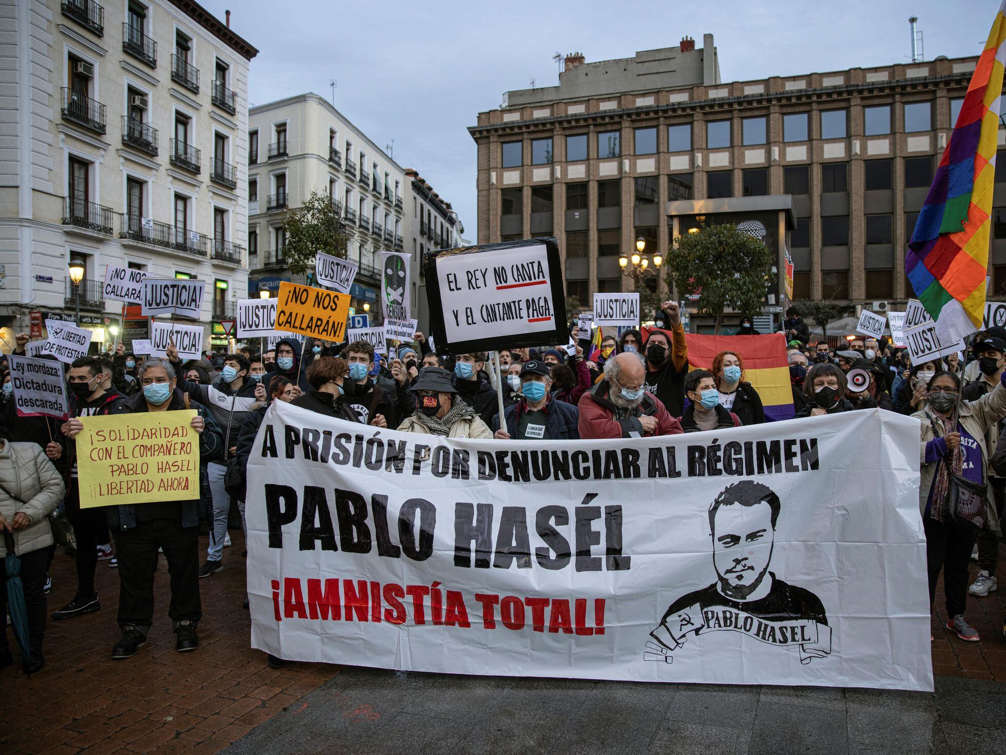 Freedom of speech in Spain: After rapper Pablo Hasél gets jail for tweets,  Spain plans to end prison terms for crimes involving freedom of speech |  Spain | EL PAÍS English