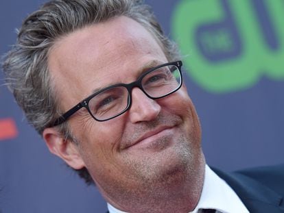 Actor Matthew Perry arrives at CBS, CW And Showtime 2015 Summer TCA Party.