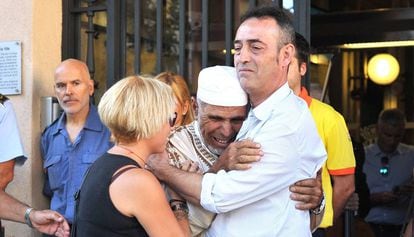 The parents of the three-year-old boy killed in the attack on La Rambla in Barcelona and the local Iman.