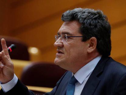 Social Security Minister José Luis Escrivá in a file photo.