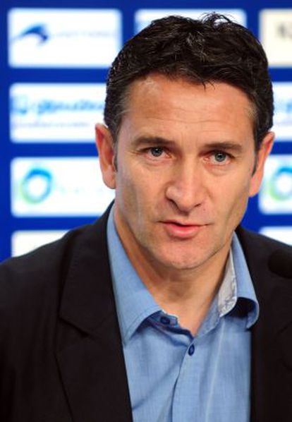 A file picture taken on June 8, 2011 shows French coach of the Spanish team Real Sociedad, Philippe Montanier.