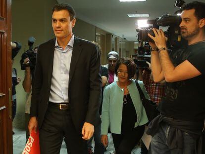 PSOE secretary general Pedro Sánchez says his party is closest to Labour.