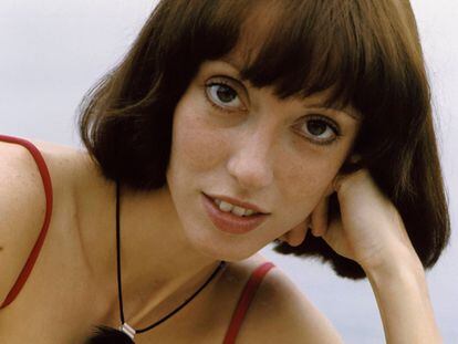 Shelley Duvall in a promotional portrait of the film 'Three Women', by Robert Altman (1977)