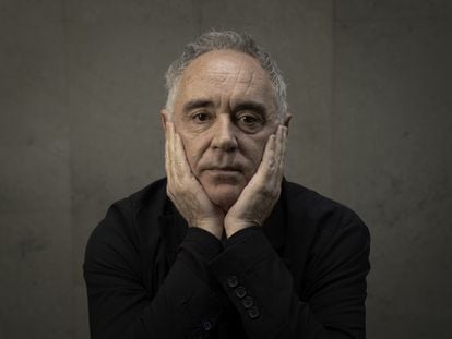 Ferran Adrià, photographed on March 21 at the Alma Barcelona Hotel in Barcelona, Spain.