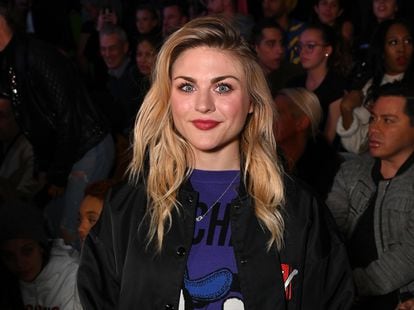 Frances Bean Cobain at the Moschino x H&M fashion show in New York in October 2018.