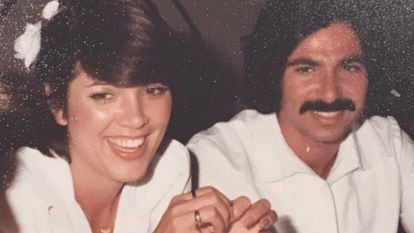 Kris Jenner and Robert Kardashian in an undated image from social media.