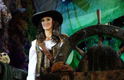 The museum’s waxwork of Spanish actress Penélope Cruz, installed in 2011, features her in character from ‘Pirates of the Caribbean.”