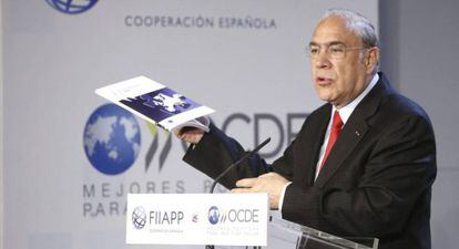 Ángel Gurría, president of the OECD, which is launching a global tax avoidance project.