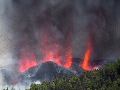 Erupcion volcanica La Palma