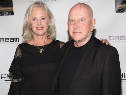 Mark Fleischman and his wife, Mimi, in New York, 2017.