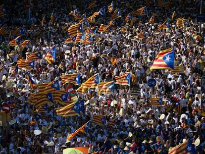 Celebrations for the 2016 Catalan National Day.
