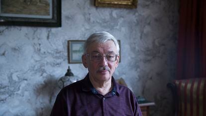 Oleg Orlov, the co-president of the Memorial Center for the Defense of Rights, at his home in Moscow.