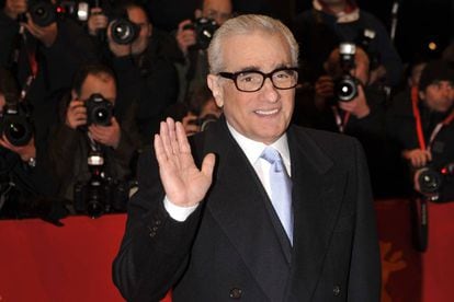 US filmmaker Martin Scorsese.