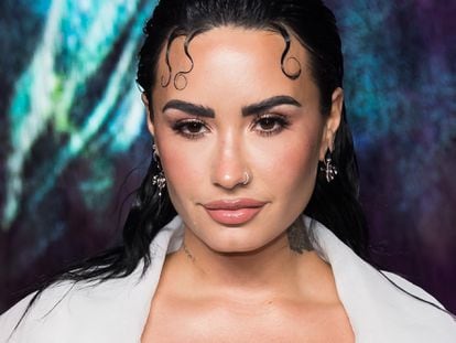 Demi Lovato at a Hugo Boss event in Miami in March 2023.