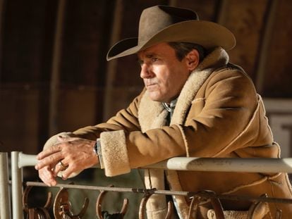 Jon Hamm plays Sheriff Roy Tillman in the fifth season of 'Fargo.'