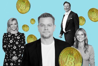Reese Witherspoon, Matt Damon, Elon Musk and Gwyneth Paltrow all pushed the benefits of cryptocurrencies.