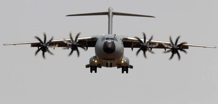 A Spanish-made Airbus A400M.