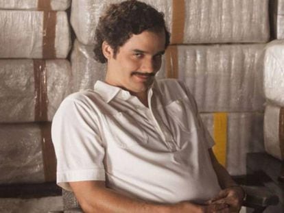 Wagner Moura as Pablo Escobar in the Netflix show ‘Narcos’.